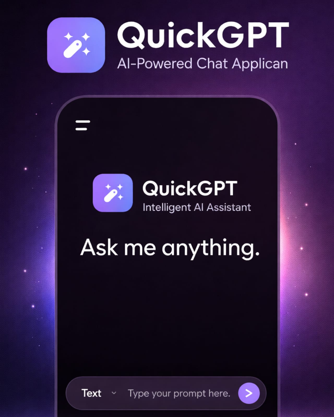 QuickGPT AI Application